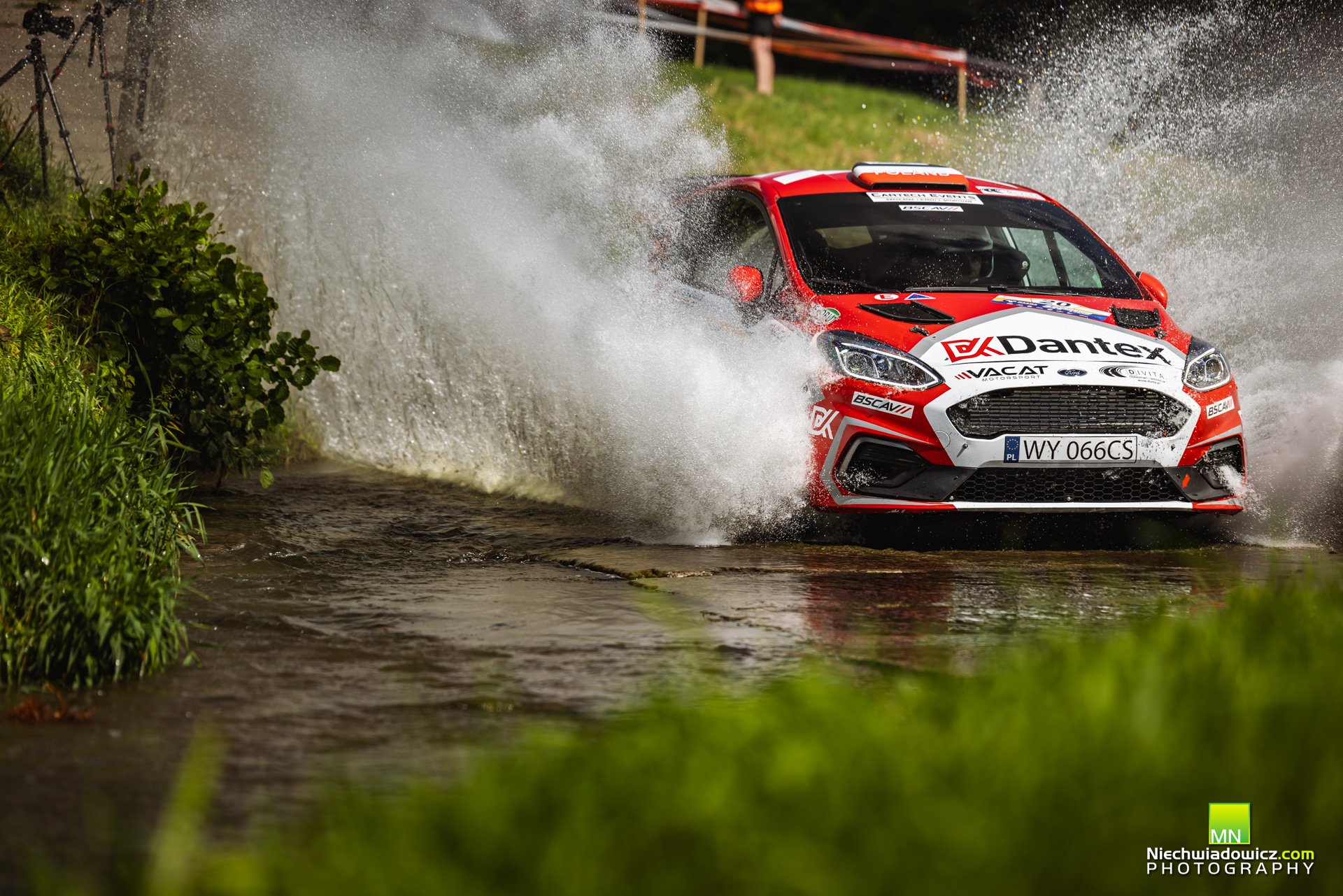 Sroka/Pochroń (Ford Fiesta Rally3) - Marma 32. Rajd Rzeszowski (fot. Maciej Niechwiadowicz)
